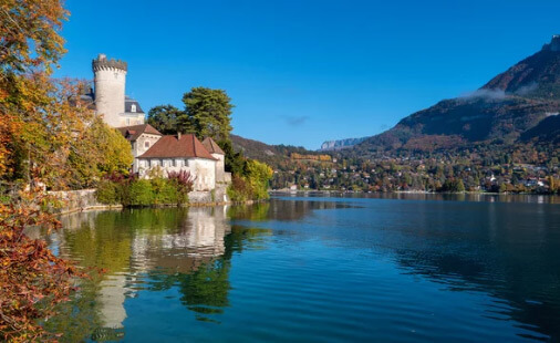 Le château de Duingt